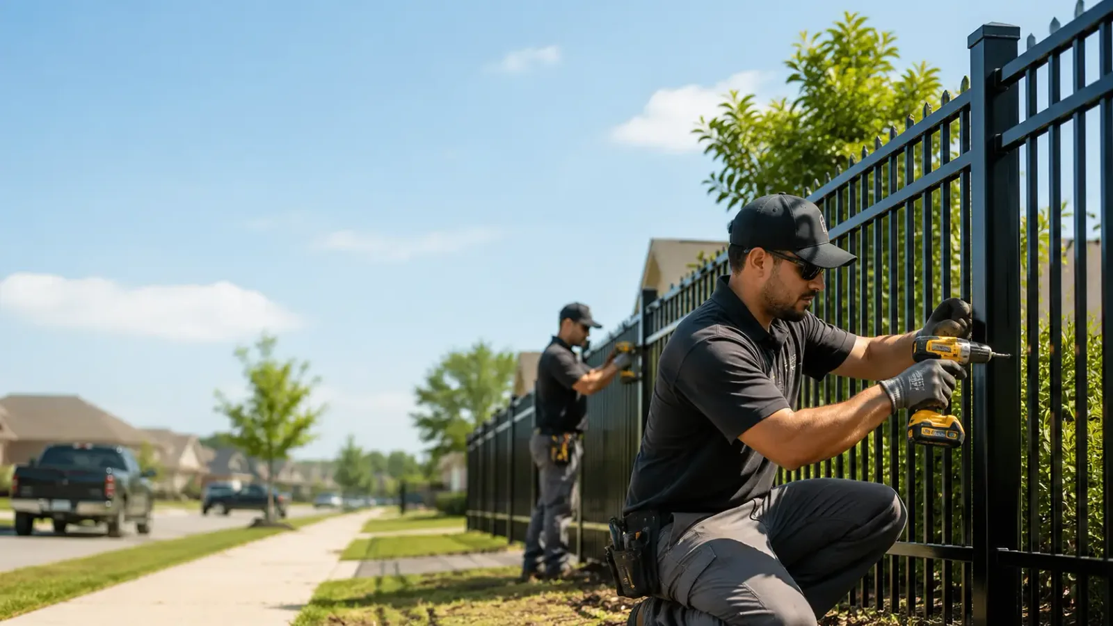 Metal Fence Installation in Fullerton, NE